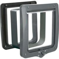 TRIXIE 4-WEG KATTENLUIK MET TUNNEL GRIJS 28X24 CM - thumbnail