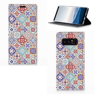 Samsung Galaxy Note 8 Standcase Tiles Color