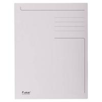 Exacompta dossiermap Foldyne ft 24 x 35 cm (voor ft folio), lichtgrijs, pak van 50 stuks - thumbnail
