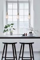 Sky Straight 3-lichts messing - thumbnail