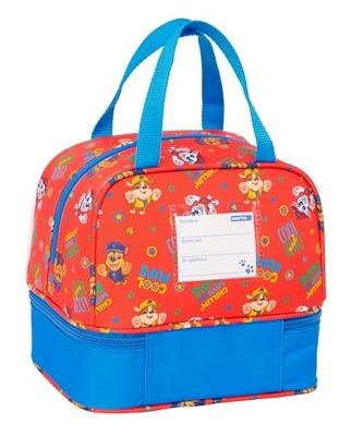 Thermische Snacktas The Paw Patrol Cool Blauw Rood 20 x 20 x 15 cm