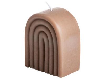 Gusta Regenboogkaars 4x6,8x8Cm Bruin