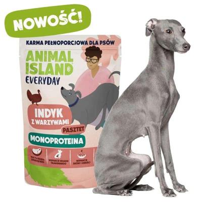 ANIMAL ISLAND Everyday Monoprotein Turkey - natvoer voor honden - 300g