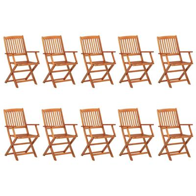 11-delige Tuinset 280x90x75 cm massief acaciahout