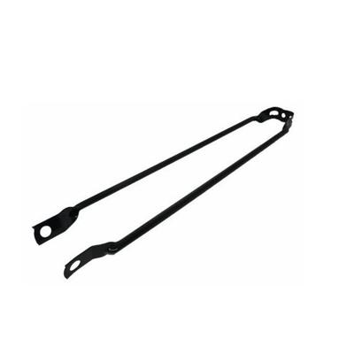 Spatbordstang 28". Montage op frame dmv M5 boutje. mat zwart