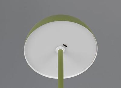 Trio TafellampMunoz groen Ø 13cm - R54891115