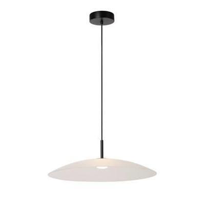 Lucide MENGA - Hanglamp - Ø 60 cm - LED Dimb. - 1x18,6W 2700K - Opaal | Premium