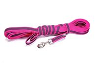 Julius K9 Antislip Lijn+Handvat Roze 10m - thumbnail