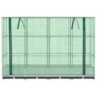 Plantenbak verhoogd met kashoes 160x40x123 cm rattanlook - thumbnail