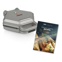 Princess Snack-Maker Tosti-apparaat Anti-aanbaklaag, BPA-vrij, Oververhittingsbeveiliging Zilver - thumbnail