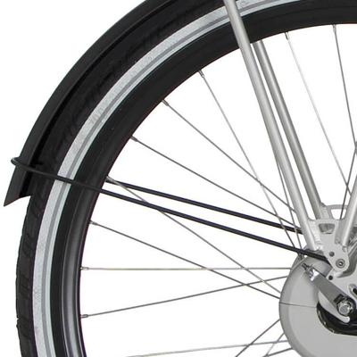 Cortina spatbordstang achter 28 e-wave black matt