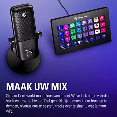Elgato Wave 3 Streaming Microfoon Zwart - thumbnail