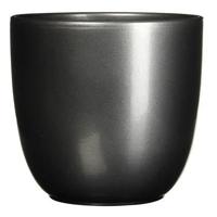Bloempot Pot rond es/17 tusca 18.5 x 19.5 cm antraciet Mica - Mica decorations - thumbnail