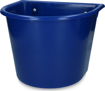Voerbak 15 l met ophang Donkerblauw