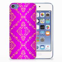 Siliconen Hoesje Apple iPod Touch 5 | 6 Barok Roze - thumbnail