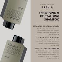 Previa Natural Haircare Energising Shampoo 340ml - thumbnail