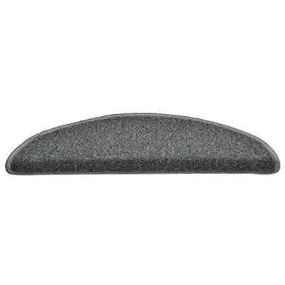 VidaXL Trapmatten 15 st 56x17x3 cm donkergroen halfrond