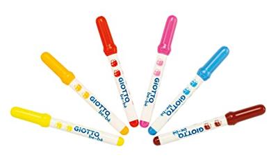 GIOTTO Stiften, d 5 mm, lijndikte 1-3 mm, diverse kleuren, 12 stuk/ 1 doos - thumbnail