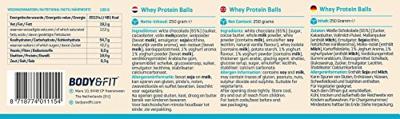 Whey Protein Balls | Body & Fit | 250g