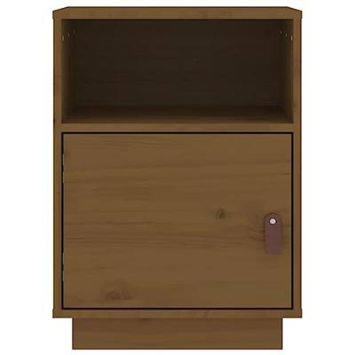 Nachtkastje 40x34x55 cm massief grenenhout honingbruin Nachtkastje 40x34x55 cm massief grenenhout honingbruin