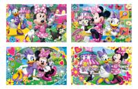 Clementoni Legpuzzel Disney Minnie 4 Puzzels 2x20/2x60 Stukjes - thumbnail