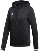 Adidas T19 Hoody Dames Zwart - thumbnail