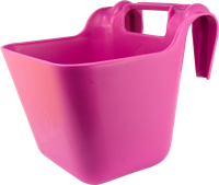 Voerbak met ophangbeugel roze 13,5 l KS - thumbnail