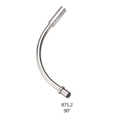 Tektro remkabelpijp #875.2 90° rvs