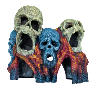 Superfish Deco Tiki Skull - Gedetailleerd Duurzaam Aquarium Decor voor Zoetwater Superfish Deco Tiki Skull - Gedetailleerd Duurzaam Aquarium Decor voor Zoetwater