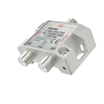 Hama SAT-verdeler 2-voudig Volledig Afgeschermd Hama SAT-verdeler 2-voudig Volledig Afgeschermd