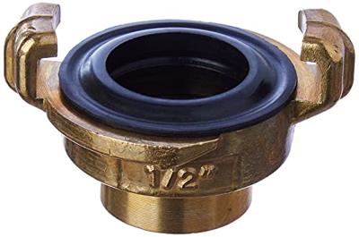 GARDENA 07106-20 Messing Klauwkoppeling schroefdraadstuk Klauwkoppeling, 18,7 mm (1/2) binnendraad