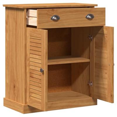 Badkamerkast VIGO Bruin en Honingbruin 68 x 34 x 80 cm