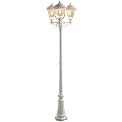 Lantaarnpaal Parma Zibello wit klassieke tuinverlichting 7227-250
