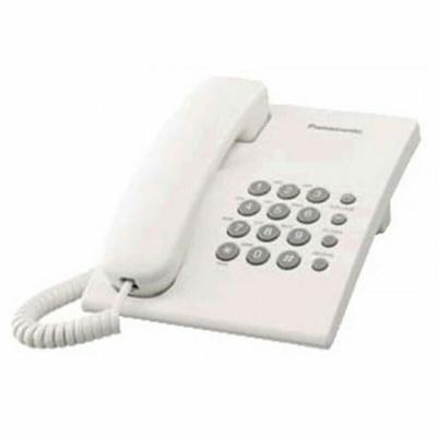 Huistelefoon Panasonic KX-TS500EXW Wit - thumbnail