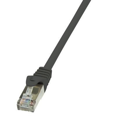 LogiLink CP2093S RJ45 Netwerkkabel, patchkabel CAT 6 F/UTP 10.00 m Zwart Snagless 1 stuk(s) LogiLink CP2093S RJ45 Netwerkkabel, patchkabel CAT 6 F/UTP 10.00 m Zwart Snagless 1 stuk(s)