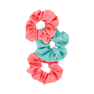 Scrunchies satin large 3 Stuks