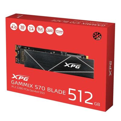 XPG Gammix S70 Blade 512GB M.2 SSD XPG Gammix S70 Blade 512GB M.2 SSD