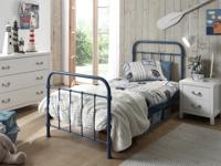 Vipack bed New York - blauw - 90x200 cm - thumbnail