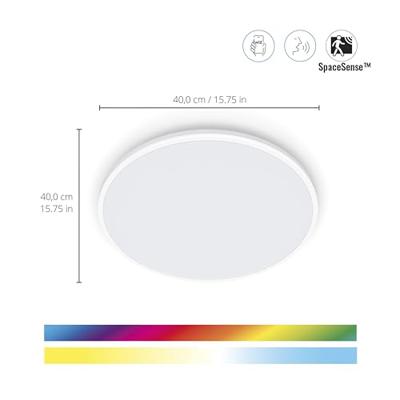 WiZ Slimme plafonnièreRune Ø 40cm - wit - 9,29E+11