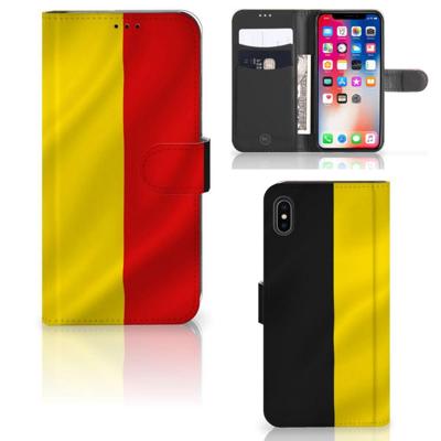 Apple iPhone Xs Max | Bookstyle Case | Belgische Vlag