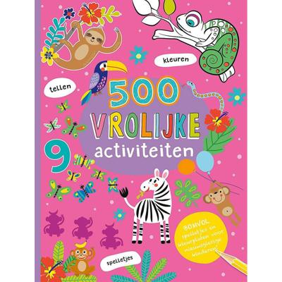 Rebo Publishers 500 vrolijke activiteitenboek Rebo Publishers 500 vrolijke activiteitenboek