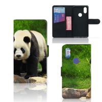 Xiaomi Mi Mix 2s | Telefoonhoesje | Met pasjeshouder | Panda - thumbnail