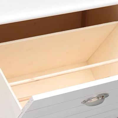 VidaXL Schoenenkast 50x28x98 cm paulowniahout wit VidaXL Schoenenkast 50x28x98 cm paulowniahout wit