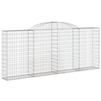 Schanskorven 25 st gewelfd 300x30x120/140 cm ijzer - thumbnail