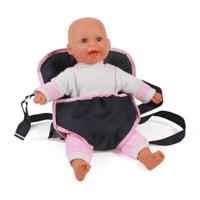 Poppen Draagzak - Melange Navy Grijs - thumbnail