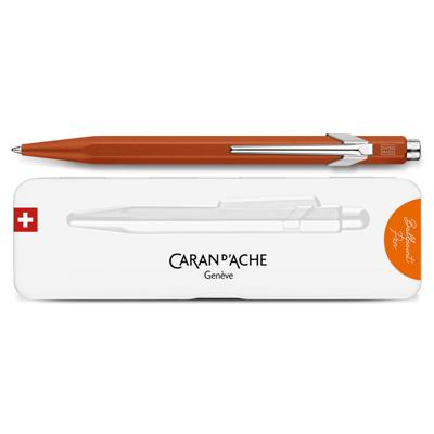 Balpen caran d'ache colormat-x 849 oranje
