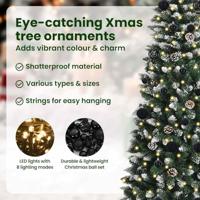 VidaXL Kunstkerstboom met 150 led groen 150 cm pvc en plastic en staal - thumbnail