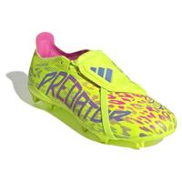 adidas Predator League FT Gras / Kunstgras Voetbalschoenen (MG) Neongeel Blauw Roze - thumbnail