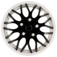 AutoStyle wieldoppen Missouri 14 inch ABS zwart/wit set van 4 - thumbnail