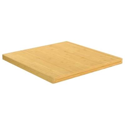 Tafelblad 80x80x4 cm bamboe - thumbnail